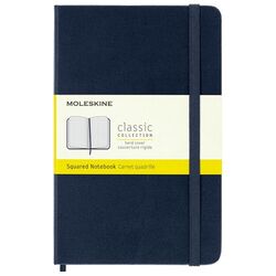 MOLESKINE - Moleskine Sert Kapak Defter Safir Mavi (Kareli - 13x21) - 3762