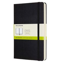 MOLESKINE - Moleskine Sert Kapak Defter Siyah (Çizgisiz - 11,5x18) - 6604
