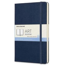 MOLESKINE - Moleskine Sert Kapak Eskiz Defteri Safir Mavi (13x21)