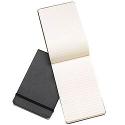 MOLESKINE - Moleskine Sert Kapak Gazeteci Defteri Siyah (Çizgili - 9x14) - 5489 (1)