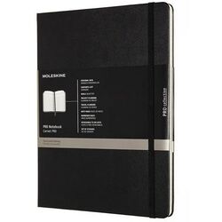 MOLESKINE - Moleskine Sert Kapak Pro Defter Siyah (Çizgili - 19x25) -0800