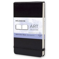 MOLESKINE - Moleskine Sert Kapak Suluboya Defteri Siyah (13x21) - 5625