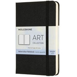 MOLESKINE - Moleskine Sert Kapak Suluboya Defteri Siyah (9x14) - 6741