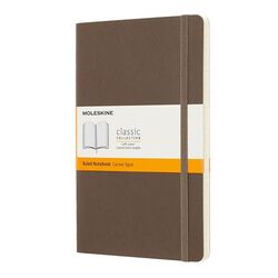 MOLESKINE - Moleskine Yumuşak Kapak Defter Kahverengi (Çizgili - 13x21) - 5512