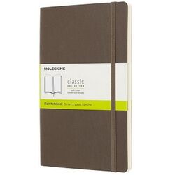 MOLESKINE - Moleskine Yumuşak Kapak Defter Kahverengi (Çizgisiz - 13x21) - 5536