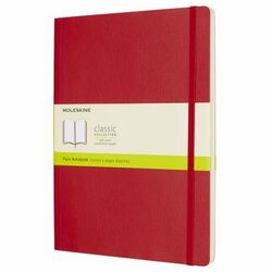 MOLESKINE - Moleskine Yumuşak Kapak Defter Kırmızı (Çizgisiz - 19x25) - 4696