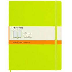 MOLESKINE - Moleskine Yumuşak Kapak Defter Limon Yeşili (Çizgili - 19x25) - 1014