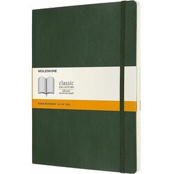 MOLESKINE - Moleskine Yumuşak Kapak Defter Mersin Yeşili (Çizgili - 19x25) - 0059