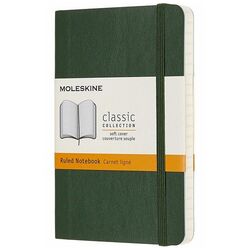 MOLESKINE - Moleskine Yumuşak Kapak Defter Mersin Yeşili (Çizgili - 9x14) - 9148