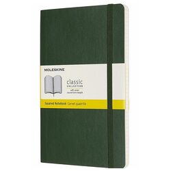 MOLESKINE - Moleskine Yumuşak Kapak Defter Mersin Yeşili (Kareli - 13x21) - 0035