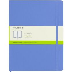 MOLESKINE - Moleskine Yumuşak Kapak Defter Ortanca Mavisi (Çizgisiz - 19x25) - 0963