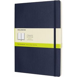 MOLESKINE - Moleskine Yumuşak Kapak Defter Safir Mavi (Çizgisiz - 19x25) - 4788