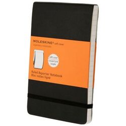MOLESKINE - Moleskine Yumuşak Kapak Gazeteci Defteri Siyah (Çizgili - 9x14) - 4664