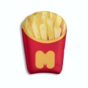 Mustard - Mustard Fries Mouse Silikon Bilek Desteği (1)