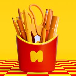 Mustard - Mustard M16249 Fries Seramik Kalemlik (1)
