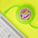 Mustard M11080B Juicy Boosta USB-C 100W Hızlı Şarj Kablosu - Yeşil - Thumbnail