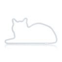 Mustard Sitting Cat Led Işık - Thumbnail