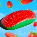 Mustard Stawberry Kablosuz Mouse - Thumbnail