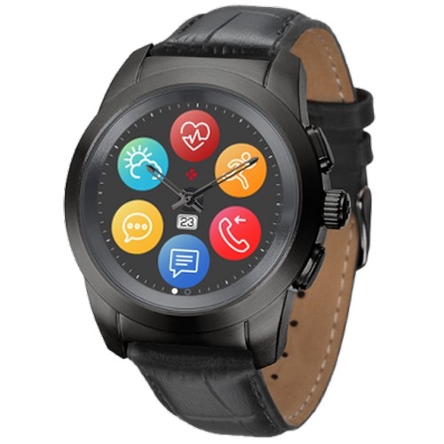 Mykronoz Zetime Hibrid Saat Petite Siyah Deri Kordon