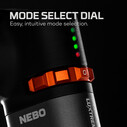 Nebo 1000 Luxtreme SL75 Şarjlı LEP Lazer 1,2 km Mesafeli Spot Fener - Thumbnail