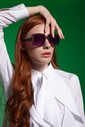 Okkia Alessia Unisex Güneş Gözlüğü Rose Havana - Thumbnail