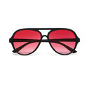 Okkia - Okkia Alessio Unisex Güneş Gözlüğü Siyah / Lens : Kırmızı OK021BK-RD