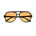Okkia - Okkia Alessio Unisex Güneş GözlüğüSiyah / Lens : Sarı OK021BK-YE