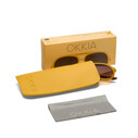 Okkia Alessio Unisex Güneş Gözlüğü Transparan Sarı / Lens: Kahverengi Degrade OK021-TYE - Thumbnail