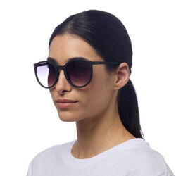 Okkia - Okkia Berlino Unisex Güneş Gözlüğü Siyah / Lens : Siyah Gradyan OK045-BK (1)