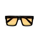 Okkia - Okkia Club VULCANO Sarı Lens Güneş Gözlüğü Siyah OKL03BK-YE