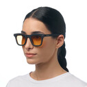 Okkia - Okkia Firenze Unisex Güneş GözlüğüSiyah Havana / Lens : Sarı OK068B3H-YE (1)