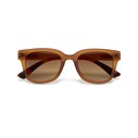Okkia - Okkia Giovanni Kahverengi Lens Unisex Güneş Gözlüğü Kahverengi