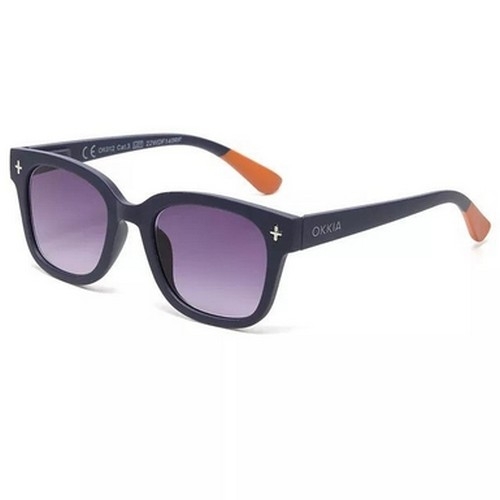 Okkia Giovanni Midnight Unisex Güneş Gözlüğü Siyah Gradyan