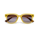 Okkia - Okkia Giovanni Siyah Lens Unisex Güneş Gözlüğü Sarı