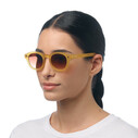Okkia - Okkia Milano Unisex Güneş Gözlüğü Sarı / Lens: Kahverengi Gradyan OK048-TYE (1)