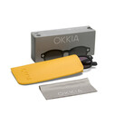 Okkia Milano Unisex Güneş Gözlüğü Siyah / Lens: Siyah Gradyan OK048-BK - Thumbnail