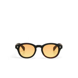 Okkia - Okkia Milano Unisex Güneş Gözlüğü Siyah Havana / Sarı Lens OK048B3H-YE