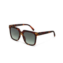 Okkia - Okkia Roma Unisex Güneş Gözlüğü Havana/ Yeşil Lens OK040CH-GR (1)