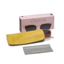 Okkia Silvia Güneş Gözlüğü Kahverengi-Pembe Degrade - Thumbnail