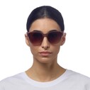 Okkia - Okkia Silvia Güneş Gözlüğü Pembe Havana Kahverengi (1)