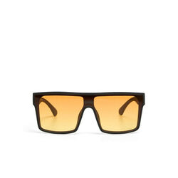 Okkia - Okkia Tokyo Unisex Güneş Gözlüğü Siyah / Lens : Turuncu OK033BK-YE