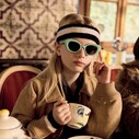 Okkialini Paris Bambina Çocuk Güneş Gözlüğü Turkuaz 6/10 Yaş - Thumbnail