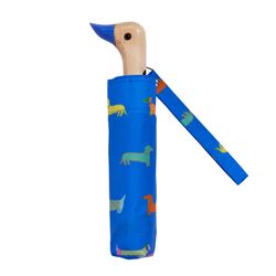 Original Duckhead - Original Duckhead Duck Kompakt Şemsiye Dogs in Blue CP110