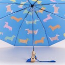 Original Duckhead Duck Kompakt Şemsiye Dogs in Blue CP110 - Thumbnail