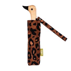 Original Duckhead - Original Duckhead Duck Kompakt Şemsiye Leopar CP105
