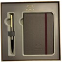 PARKER - Parker Hediye Seti GT Gold Krom Roller Kalem + Defter