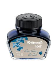 PELİKAN - PELİKAN 4001 30 Ml Mavi-Siyah Mürekkep