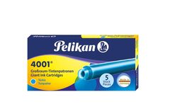 PELİKAN - Pelikan 5'Li GTP5 Uzun Kartuş Turkuaz (1)