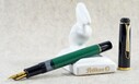 Pelikan Classic Series M150 Green Black Fountain Pen - Thumbnail