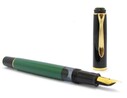 Pelikan Classic Series M150 Green Black Fountain Pen - Thumbnail